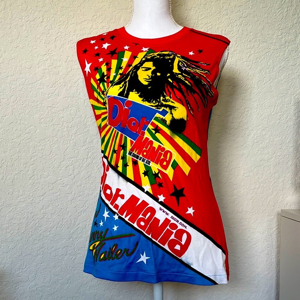 Dior Rasta Tshirt size 10 US